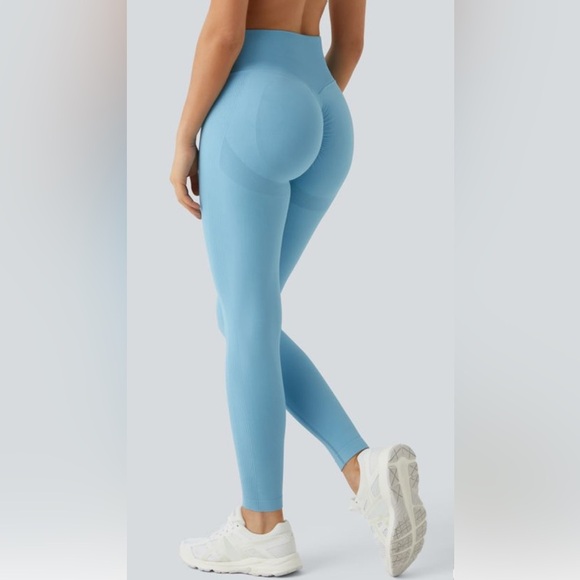 Source Unknown Pants - UltraSculpt Butt Lifting Blue Topaz High-Waisted Leggings-24"